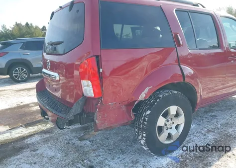 2011 Nissan Pathfinder S from USA, damaged, VIN 5N1AR1NB9BC612561